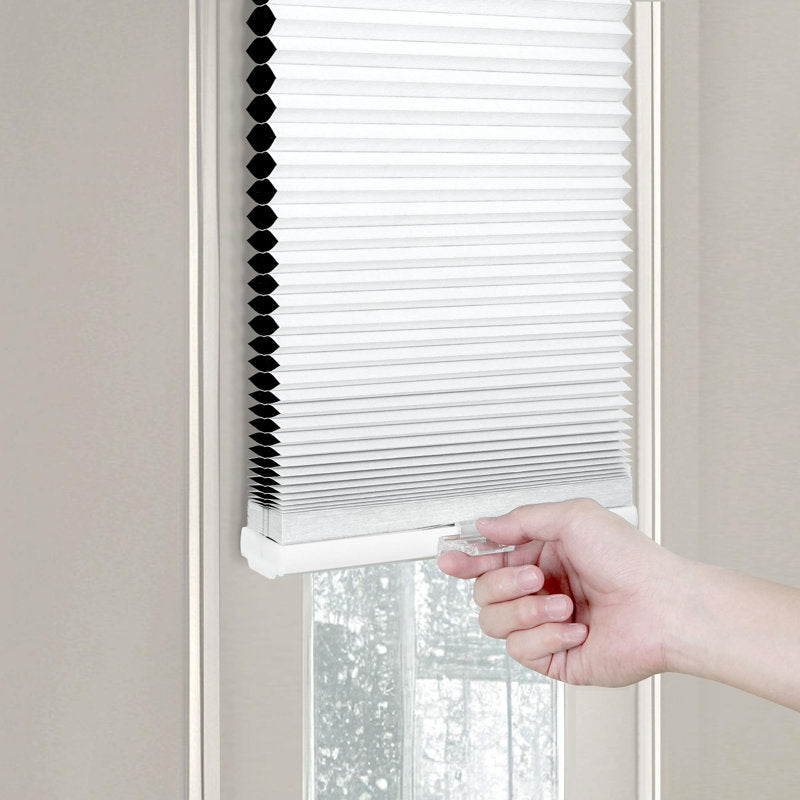 Blackout Cellular Sidelight Shade - Cordless Honeycomb Entry Blind
