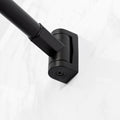 61" Adjustable Curved Shower Curtain Rod - Rustproof Aluminum