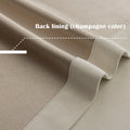 Allison Velvet Pinch Pleat Room Darkening Curtains - Set of 2