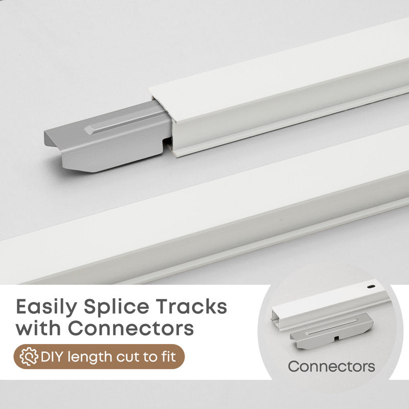 Aluminum Ceiling Mount Curtain Track Set for Room Dividers
