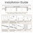 Aluminum Ceiling Mount Curtain Track Set for Room Dividers