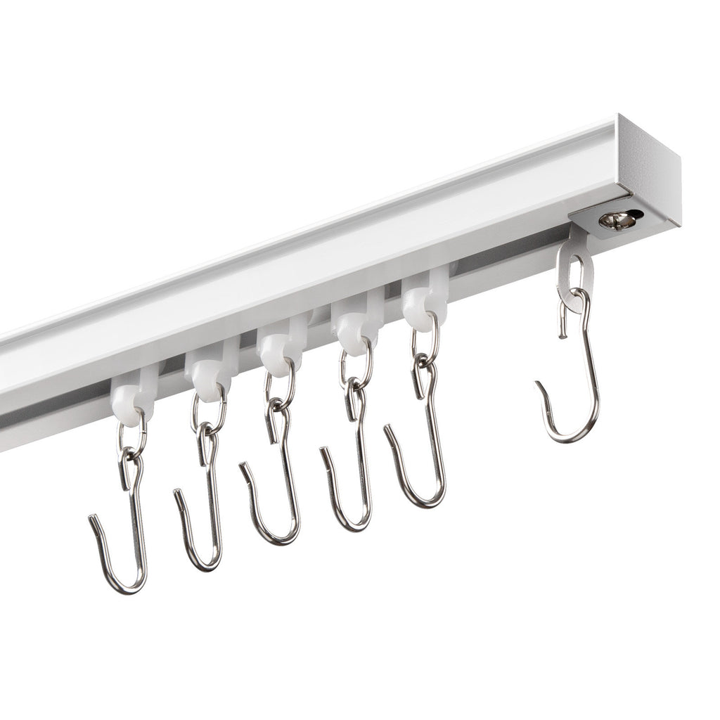 Aluminum Ceiling Mount Curtain Track Set for Room Dividers