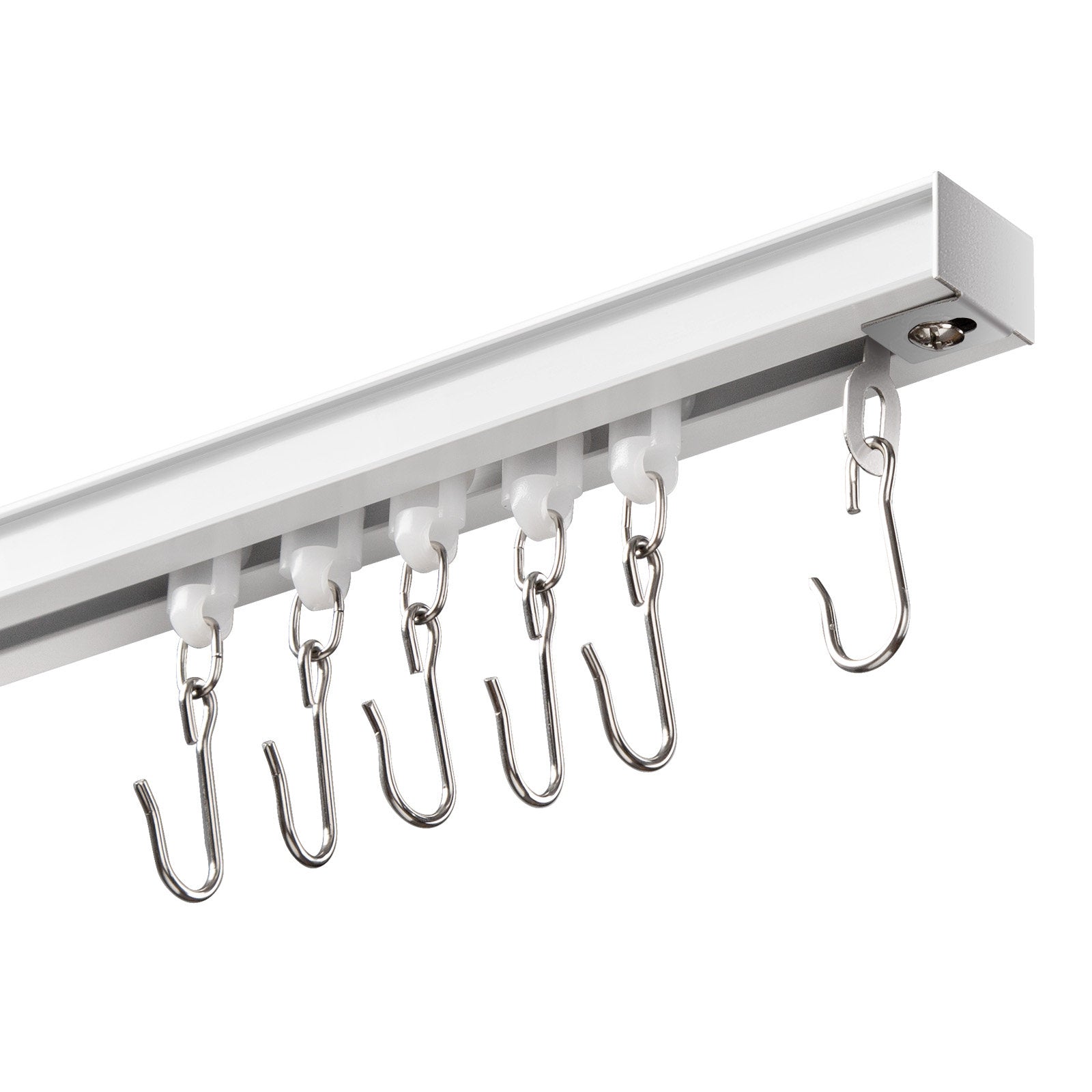 Aluminum Ceiling Mount Curtain Track Set for Room Dividers
