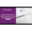 PEVA Shower Curtain Liner with 12 Metal Hooks - Waterproof Bath Set