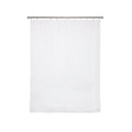 PEVA Shower Curtain Liner with 12 Metal Hooks - Waterproof Bath Set