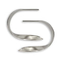 Metal Curtain Holdbacks Set of 2 - Brushed Nickel Drapery Hooks