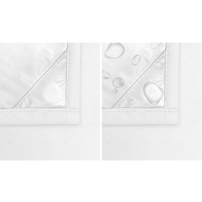 Sawicki Waterproof Fabric Shower Curtain Liner - Mildew Resistant